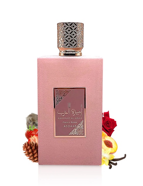 Asdaaf Ameerat Al Arab Prive Rose Eau de Parfum (EDP) 100ml - Image 3