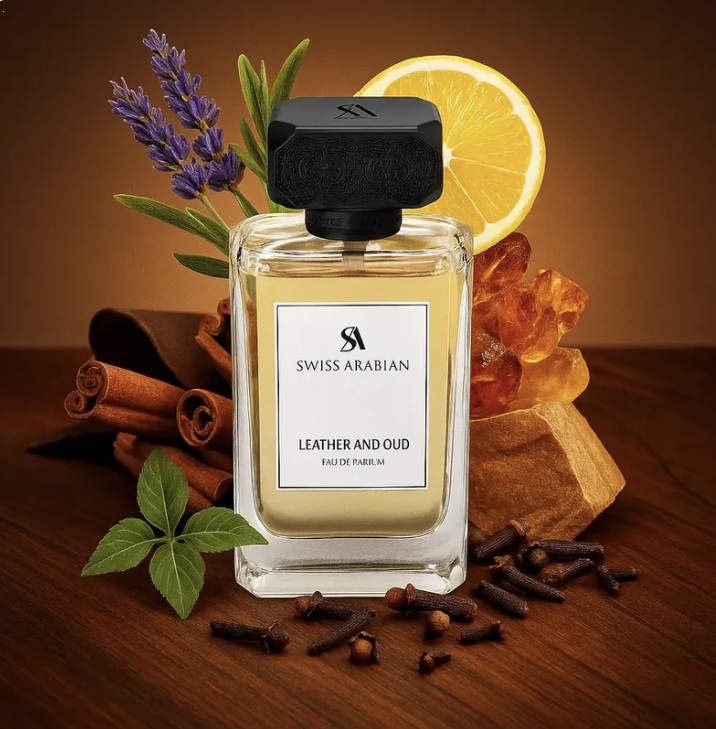 Swiss Arabian Leather And Oud Eau de Parfum 100ml - Image 2
