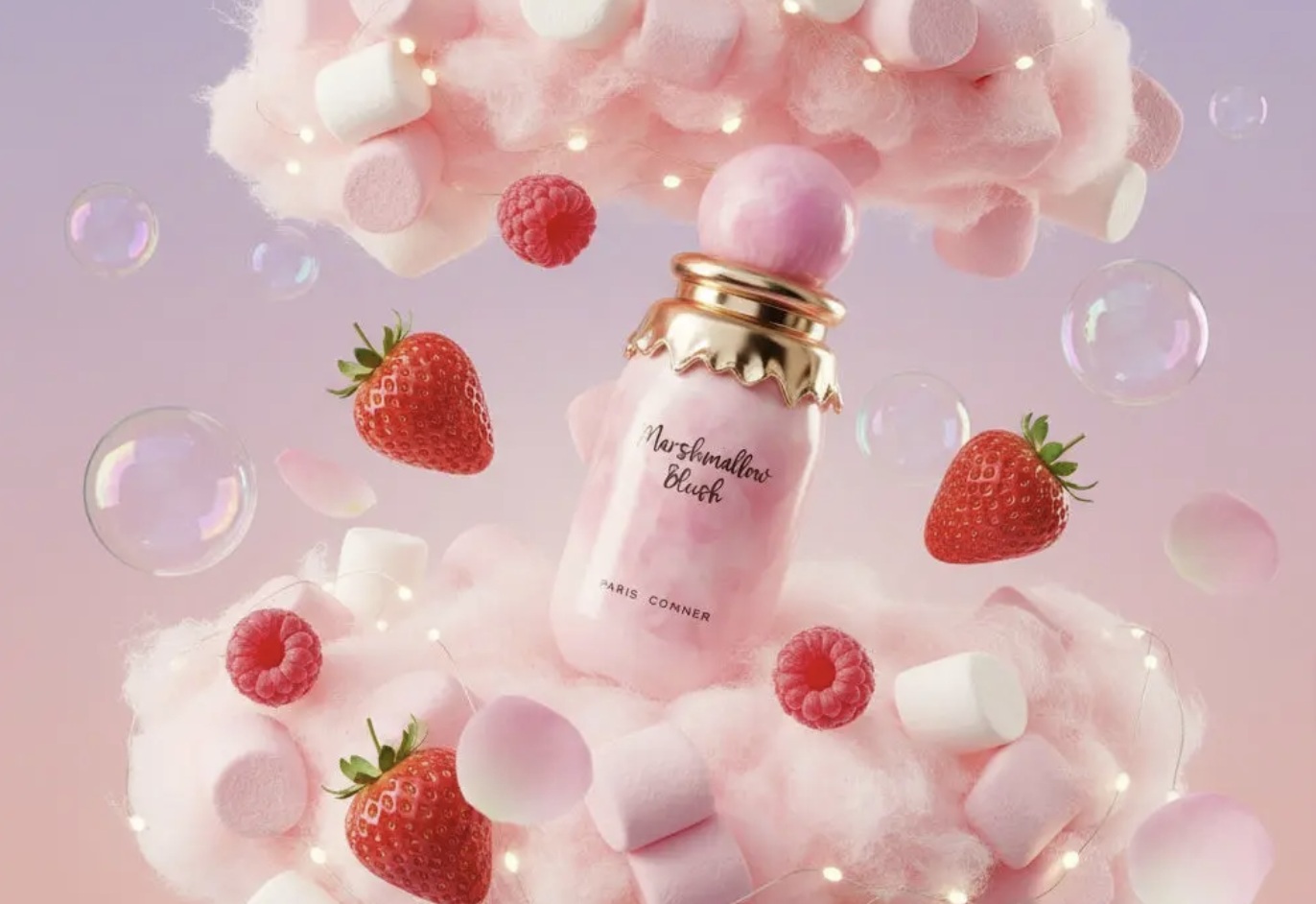 PARIS CORNER MARSHMALLOW BLUSH EDP 100ML - Image 5