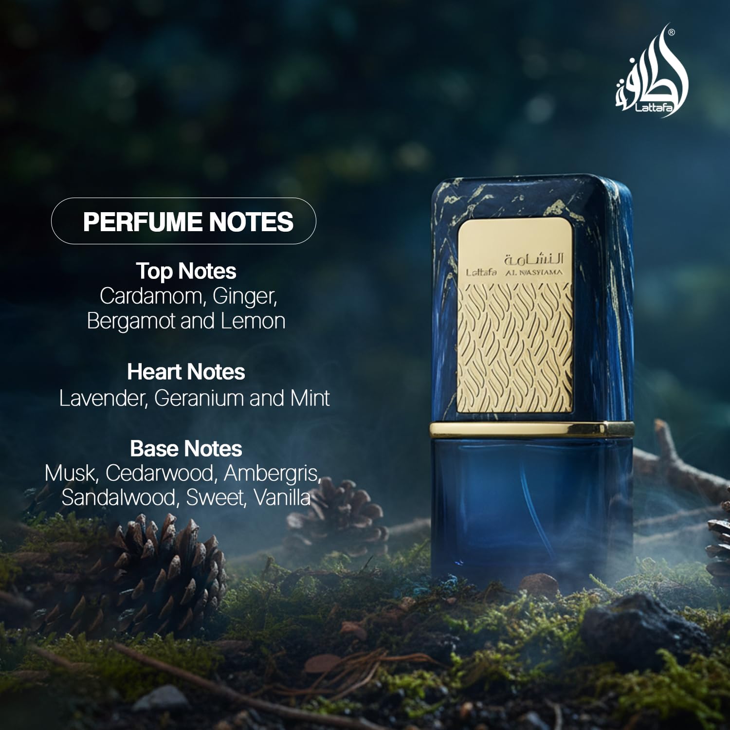 Lattafa Al Nashama Caprice Eau de Parfum (EDP) 100 ml - Image 3
