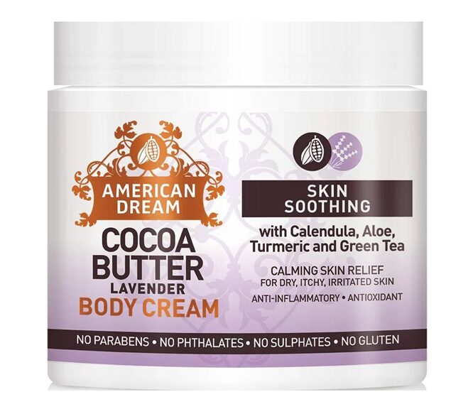 American Dream Cocoa Butter Lavender Body Cream 453 g