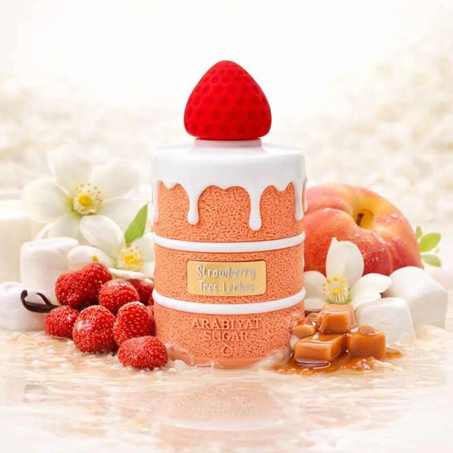 Arabiyat Sugar Strawberry Tres Leches Eau de Parfum (EDP) 100 ml - Image 3