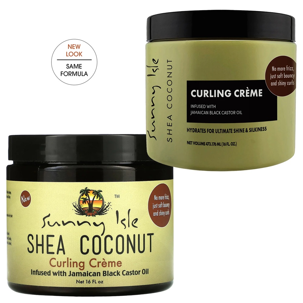 Sunny Isle Shea Coconut Curling Crème 473 ml - Image 2
