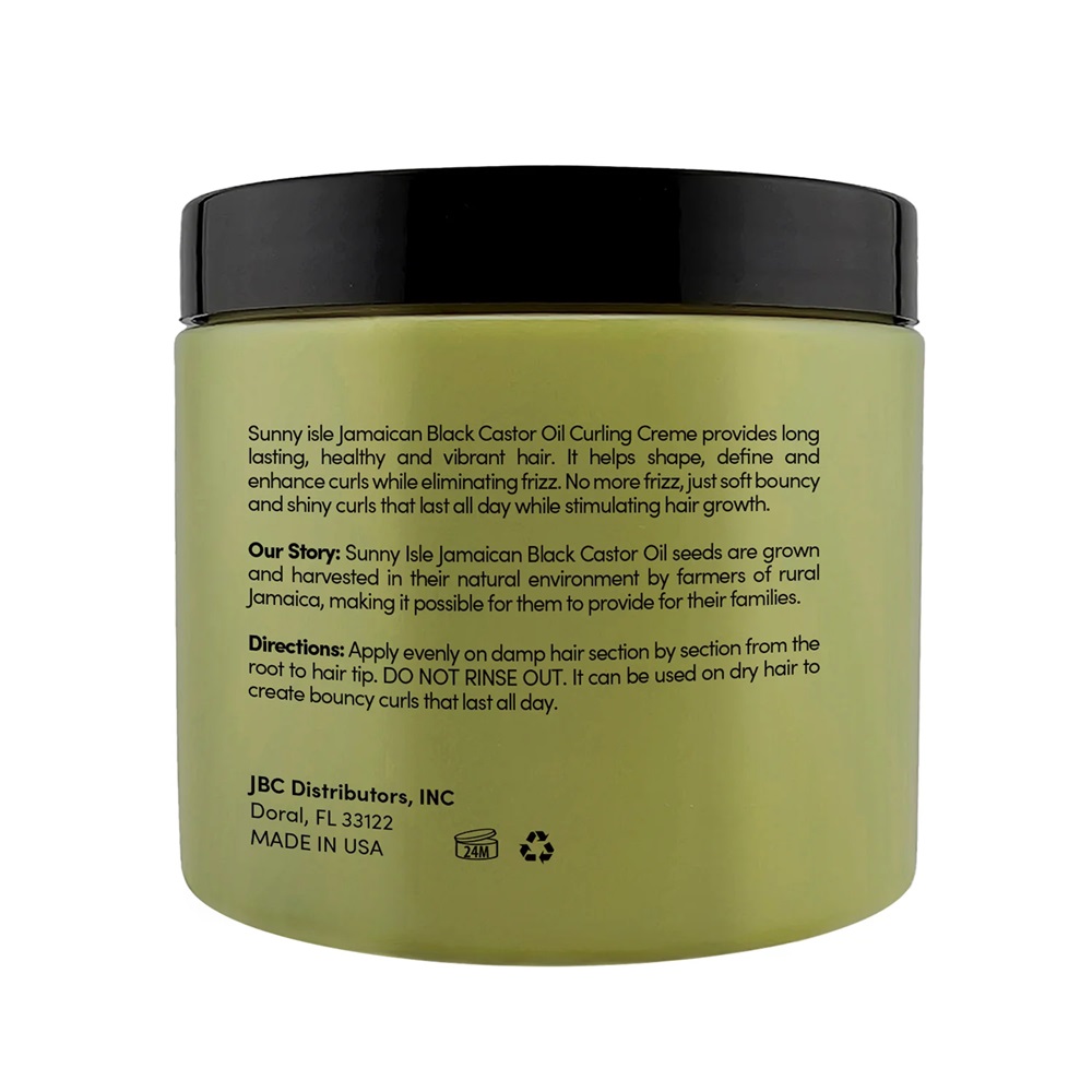 Sunny Isle Shea Coconut Curling Crème 473 ml - Image 3